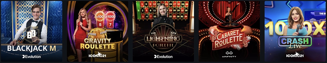 Starzino Live Casino